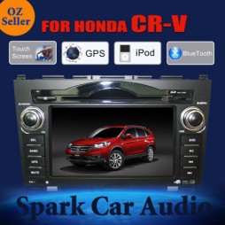 7" HONDA CRV GPS DVD IPOD BLUETOOTH SD FOR CR-V Navigation Multimedia System